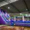 Outdoor Playground Inflatable Slide And Pool For Children Amusement Park