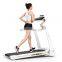 YPOO easy folding gym exercise machine small treadmill flat treadmill home walking pad