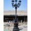 Factory Direct Sales Garden Ornamental Casting Street Light Pole