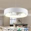 Single simple LED round restaurant chandelier dining room lights