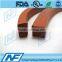 red or white color soft sponge rubber square gasket