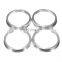 4pcs 66-57mm Aluminium Spigot Reducer Rings For VW SEAT for AUDI for MERCEDES Alloy Wheels