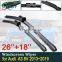 for Audi A3 8V 2013 2014 2015 2016 2017 2018 2019 Car Wiper Blades S3 RS3 Sline Windscreen Windshield Wipers Car Accessories