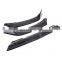 For 2018 Vios Yaris Front bumper front lip Tail Trunk Spoiler Wing Lip rear diffuser 3PCS