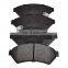 High performance auto car ceramic D1075 brake pad set for PONTIAC