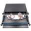 Empty FTTH Equipment Splitter Cassette Fiber Optic Patch Panel Mini ODF Type PLC Splitter Rack Mount