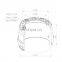 Truck Spare Parts Wheel Brake Drum Universal Used for VOLVO Truck FM FH12 B12  1599012