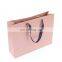 Made In china custom bag manufacture retail luxury pink packaging paper bags with your own logo