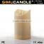 moving wick candle remote with timer function and USA & EU patents for home decoration