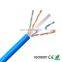 best price Cat6 utp ftp cable cca/copper network cable 305m 1000ft twisted pair lan cable