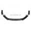 Honghang Manufacture Car Parts Front Chin Lips, 3-stage Font Bumper Lip Front lip Spoiler For Audi A4 B9 Sedan 2016 2018 2021