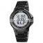 Skmei 1712 Fashion Digital Watches Stainless Steel Waterproof Wristwatches for Men