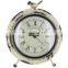 stainless steel handmade table clock