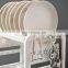 Wholesale China Trade 2 Layer Plastic Eco-friendly Easy Storage Dish Rack
