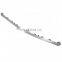 OEM 2208852021 2208851921 Fog light frame bright strip Front Bumper Molding Trim Chrome for Mercedes Benz W220 S350