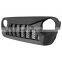 Front Bumper With LED Light Grille For Jeep Wrangler JL/JT 2018-2021 New Product JL Auto Mesh