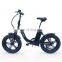 48v 500w Big power 20 inch folding fat tire electric bike/snow ebike