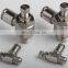 Choke valve Air Flow Speed Control Valve Stainless steel pneumatic throttle valve
