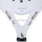 ianoni Custom Glass Fibre Surface Eva Stuffing White Beach Tennis Racket Paddle