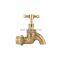 LIRLEE OEM Outdoor water control elbow brass bibcock faucet hot and cold water
