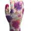 Gardening Gloves Breathable Nitrile Coated Women Work Gloves Garden Gloves for Women