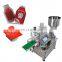 Automatic rotary sauce cup filling and sealing machine tomato sauce cup ketchup cup filling sealing packing machine