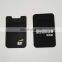 Custom Adhesive Microfiber Credit Card Wallet Rfid Cardholder