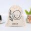 Custom White Black Large Dust Bag Gift Drawstring Bag for Packaging Handbag Luxury