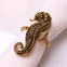 Marine Features Metal Napkin Rings Nautical Napkin Holders for Dining Table Banquet