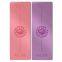 Hot Selling Eco Friendly Fitness Natural Rubber PU Leather Yoga Mat for gym