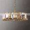 Zhongshan guzhen lighting factory design american design  luxury crystal k9 chandelier for living room