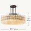 Exquisite Modern Luxury Diamond-Cylindrical Crystal Pendant Chandelier for Living Dining room Kitchen Island Foyer Bedroom