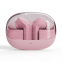 Fones de ouvido intra-auricular Bluetooth sem fio com caixa de carregamento transparente tws