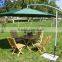 UV proof outdoor cheap folding bright colored patio umbrella with 60kg base