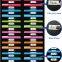 24 Pocket Storage Chart with Nametag Pockets, Hanging Wall File Organizer for Classroom and Office, Black