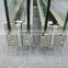 Stainless steel Side hanging frameless glass folding door, glass folding door hardware, folding door system
