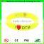 Adverting Good quality Custom Logo Printing Embossed Silicone Wristband