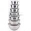 7pcs set Stainless steel mixing bowl set with Lid
