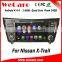 Wecaro WC-NU8052 android 4.4.4 car dvd for nissan x-trail car radio navigation system 2014 3G wifi playstore