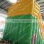 fresh orange color children inflatable slide