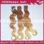 Two Tone Ombre Brazilian Hair Weave Wet And Wavy Remy Ombre Tape Hair Extension