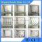 sized 190*190*80mm clear and colored glass blocks
