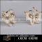 925 sterling silver jewelry wholesale beautiful Engagement earring sticker
