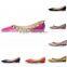 2015 brand name classy comfortable shoes wholesale women casual shoes italy women shoes dress with multi colors
