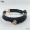 wholesale jewelry trade company for exotic leather bracelet fire red stingray cord bracelet secure bracelet clasp