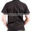GOTHIC BLACK COTTON SHIRT FOR MEN'S STEAMPUNK GOTH