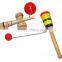 Baby Toy Hardwood Colorful Kendama for wholesale
