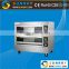 China energy saving 2 decks 4 trays industrial kitchen appliances baking oven for bread and cake used in hotel & restaurant