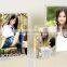 2016 clear beatiful china girl photo frames