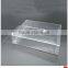 Clear white packaging box for bottle